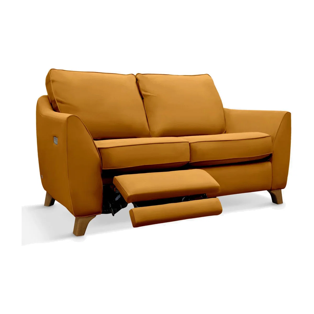 G Plan Vintage The Sixty Eight Small 2 Seater Sofa with Single Footrest Mechanism