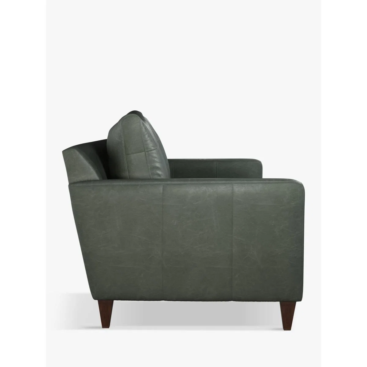 John Lewis & Partners Bailey Medium 2 Seater Leather Sofa, Dark Leg – image 2