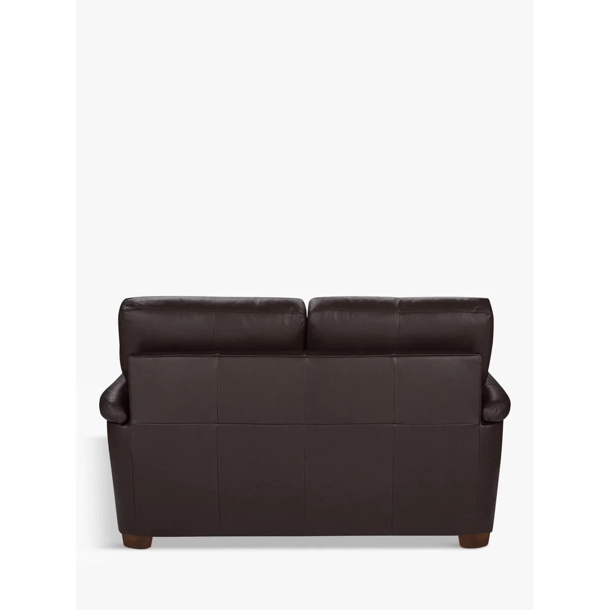 John Lewis & Partners Camden Small 2 Seater Leather Sofa, Dark Leg – image 5