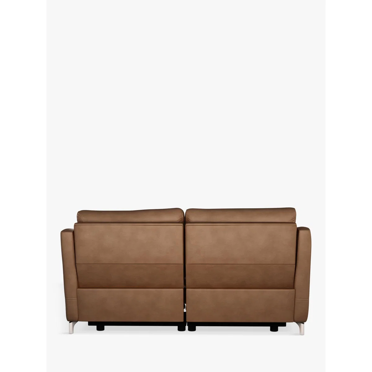 John Lewis & Partners Elevate Large 2 Seater Power Recliner Leather Sofa, Metal Leg – image 2