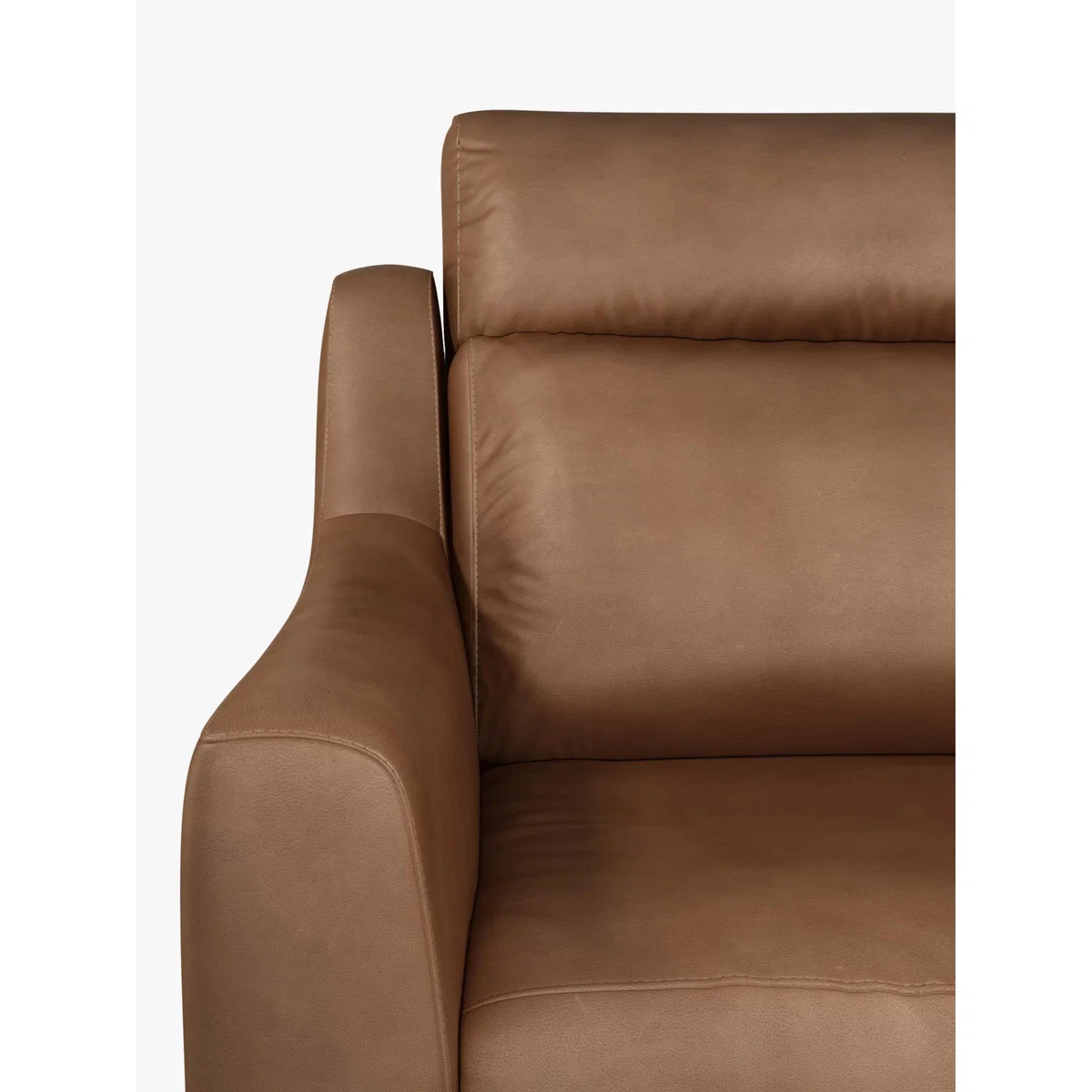 John Lewis & Partners Elevate Large 2 Seater Power Recliner Leather Sofa, Metal Leg – image 7