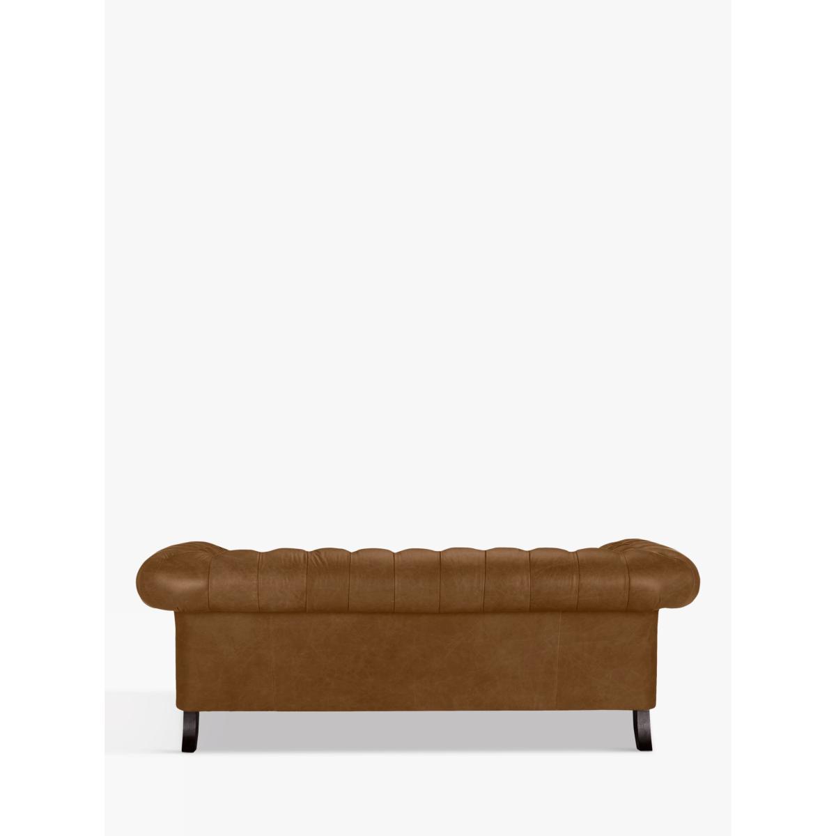 John Lewis & Partners Cromwell Chesterfield Grand 4 Seater Leather Sofa, Dark Leg – image 5