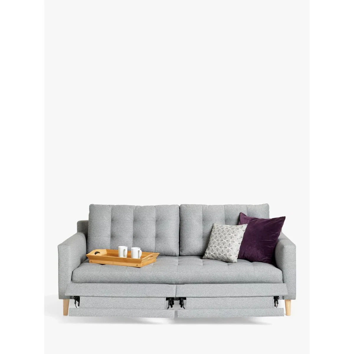 John Lewis & Partners Draper Motion Large 3 Seater Sofa with Footrest Mechanism – image 5