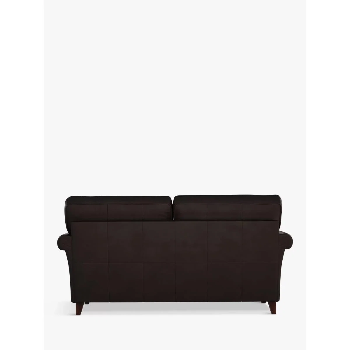 John Lewis & Partners Charlotte High Back Large 3 Seater Leather Sofa, Dark Leg – image 3