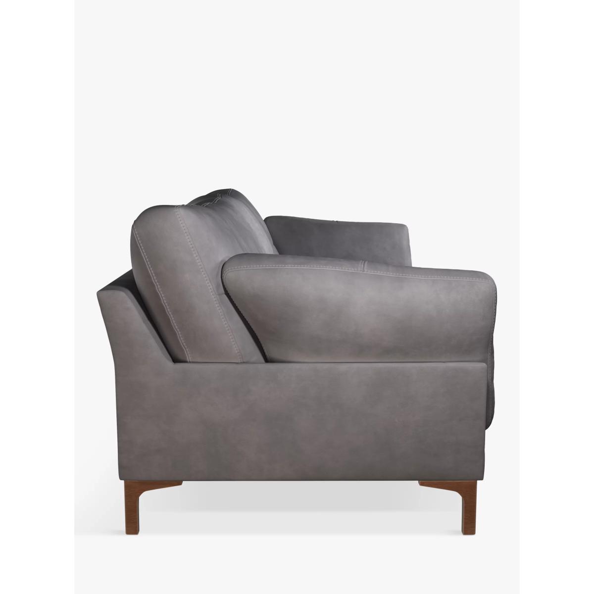 John Lewis & Partners Java II Large 3 Seater Leather Sofa, Dark Leg – image 2