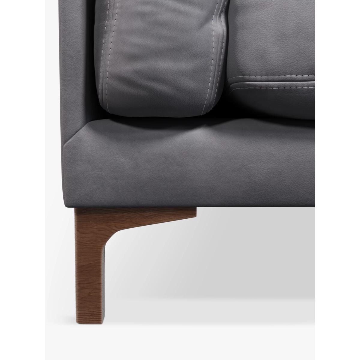 John Lewis & Partners Java II Large 3 Seater Leather Sofa, Dark Leg – image 5