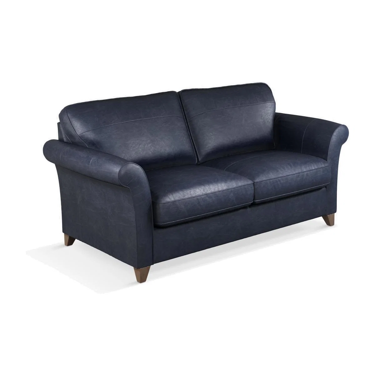 John Lewis & Partners Charlotte Grand 4 Seater Leather Sofa, Dark Leg – image 1