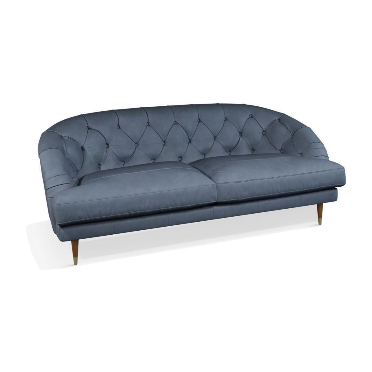 John Lewis & Partners + Swoon Radley Large 3 Seater Leather Sofa – image 1