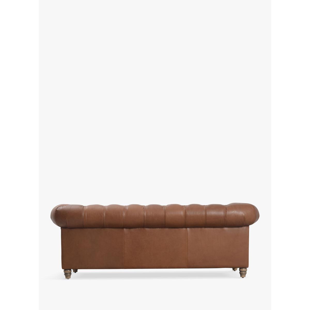 Halo Earle Chesterfield Large 3 Seater Leather Sofa – image 4