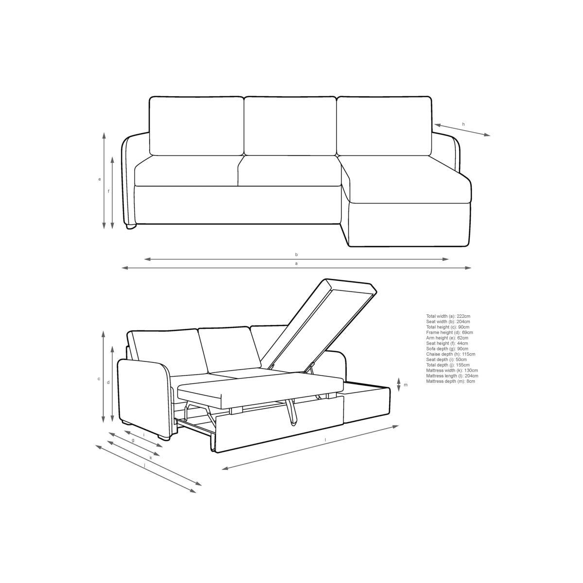 John Lewis & Partners Sansa Narrow Arm Sofa Bed with Storage – image 10