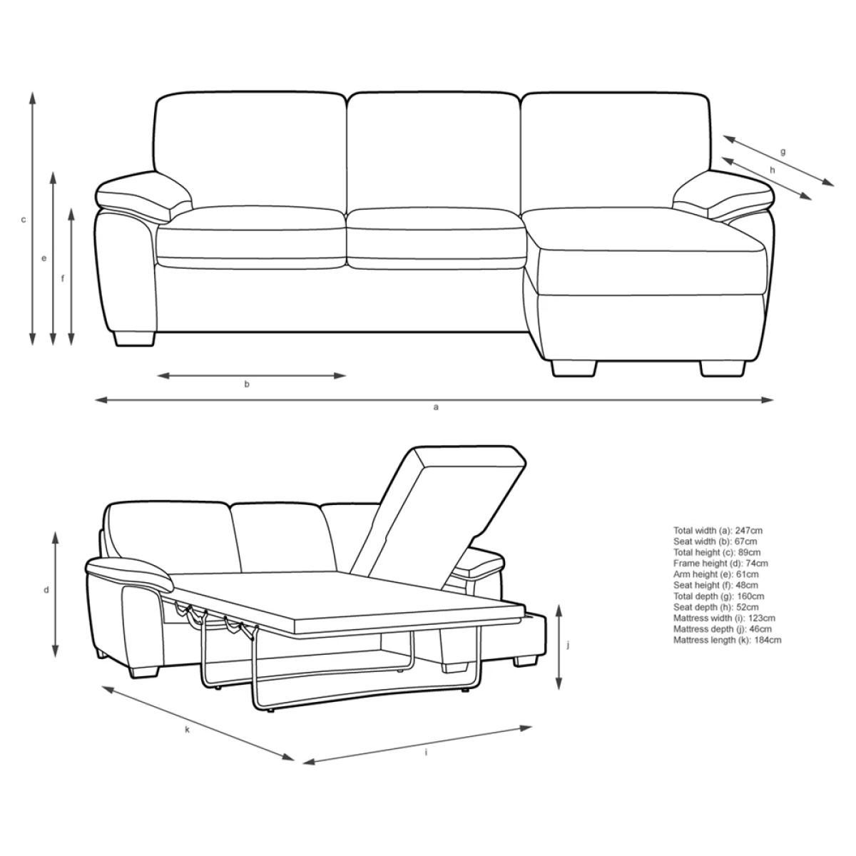 John Lewis & Partners Camden 5+ Seater RHF Storage Chaise End Sofa Bed – image 11