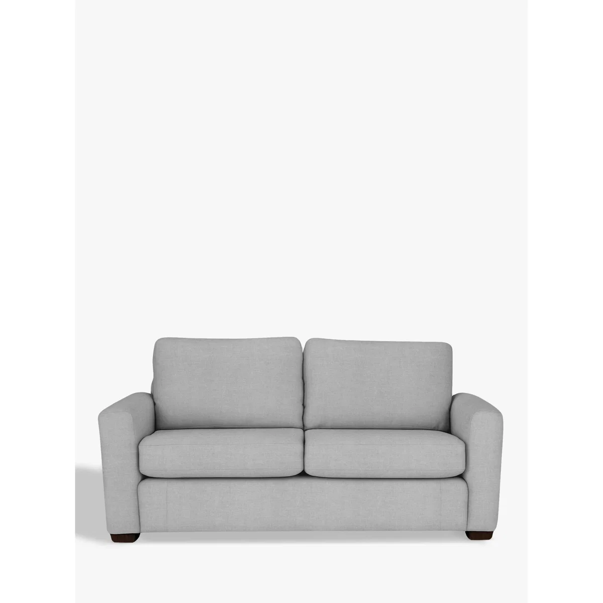 John Lewis & Partners Oliver Medium 2 Seater Sofa, Light Leg, Aquaclean Matilda Steel – image 3