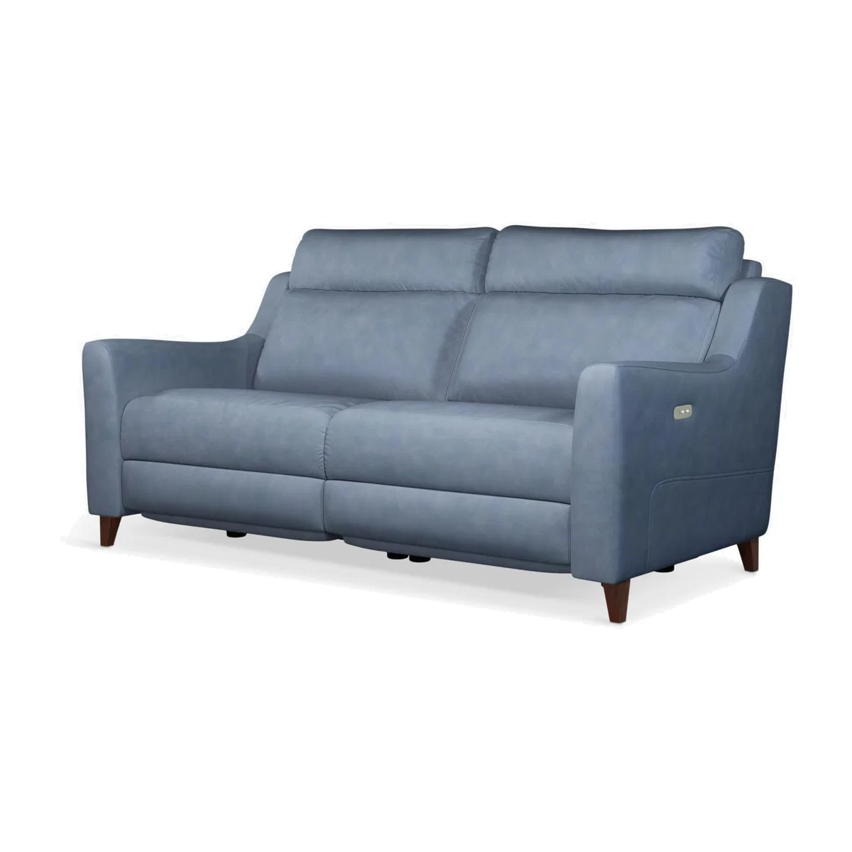 John Lewis & Partners Elevate Large 2 Seater Power Recliner Leather Sofa, Dark Leg – image 1
