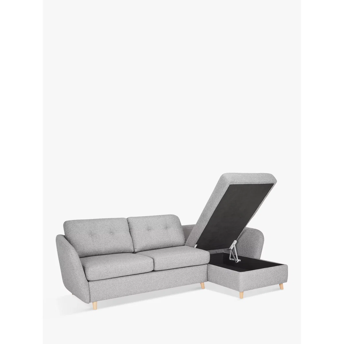 John Lewis & Partners Arlo 5+ Seater RHF Chaise with Storage Sofa Bed – image 6