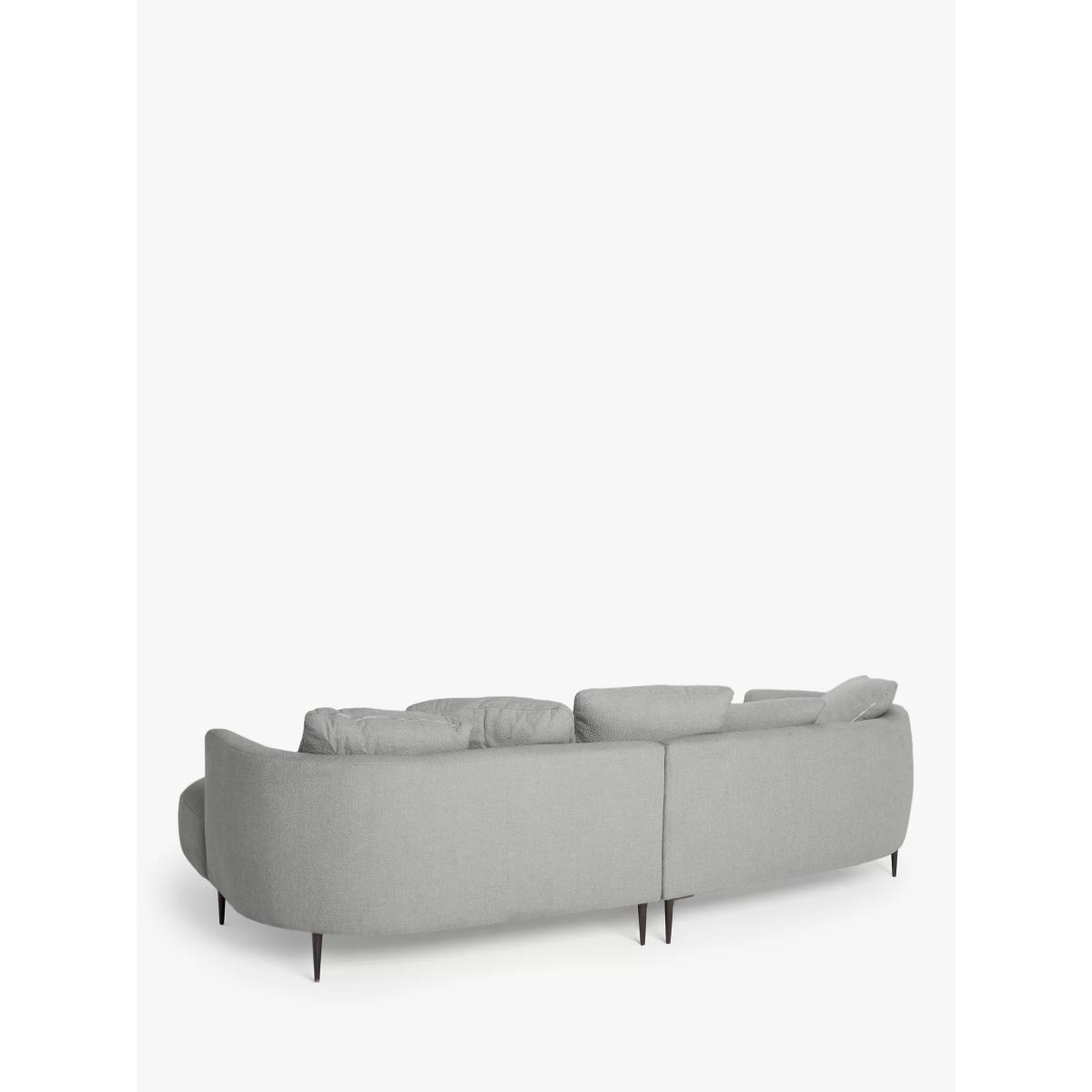 John Lewis Lozenge Grand 5 Seater RHF Chaise End Sofa, Metal Leg – image 5