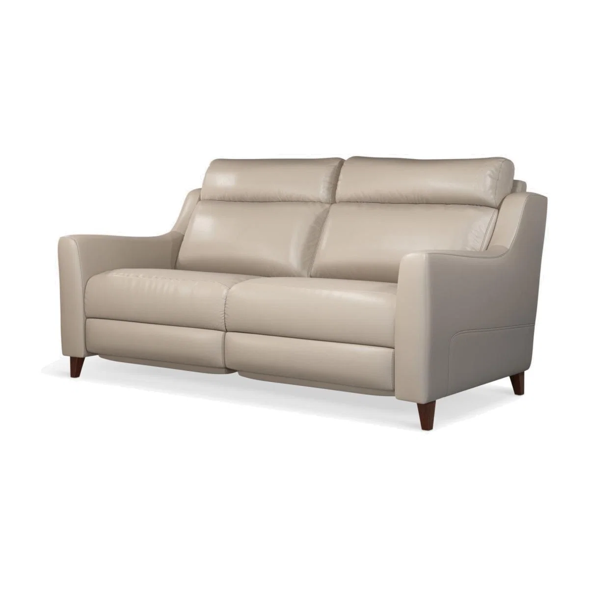 John Lewis & Partners Camber Grand 4 Seater Leather Sofa, Dark Leg – image 1