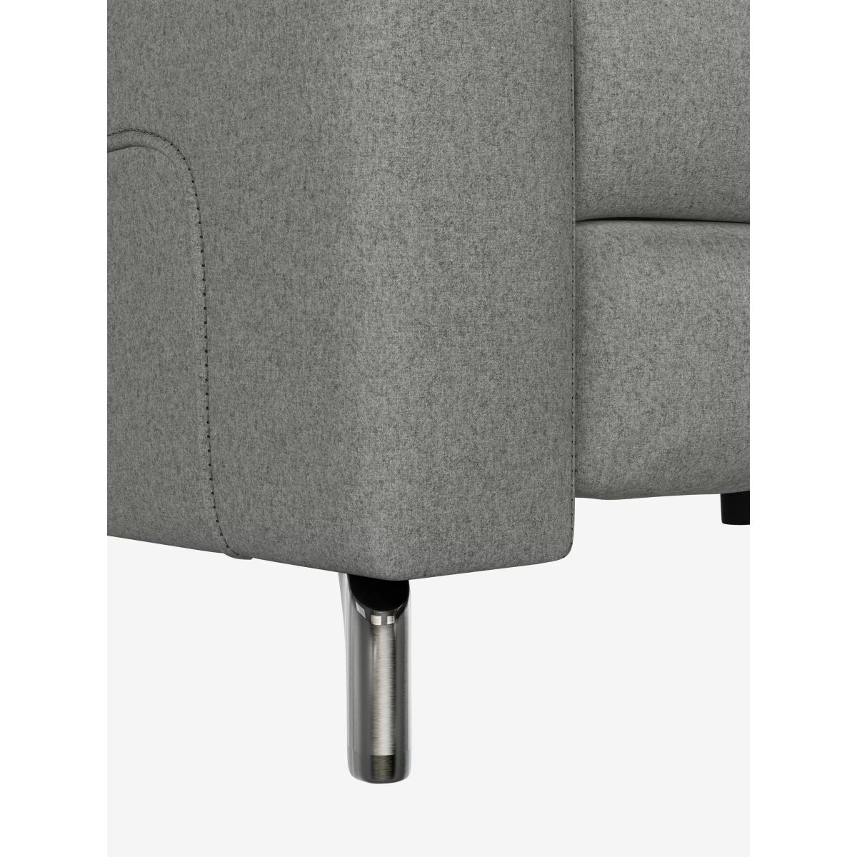 John Lewis Elevate Large 4 Seater Power Recliner Corner Sofa, Metal Leg – image 3