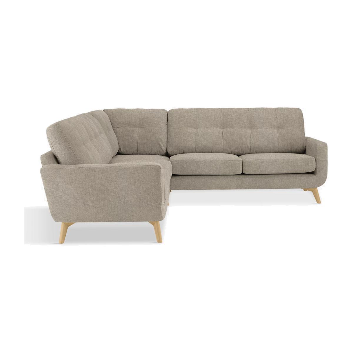 John Lewis & Partners Barbican 5+ Seater Corner Sofa, Light Leg, Aquaclean Connie Grey – image 1