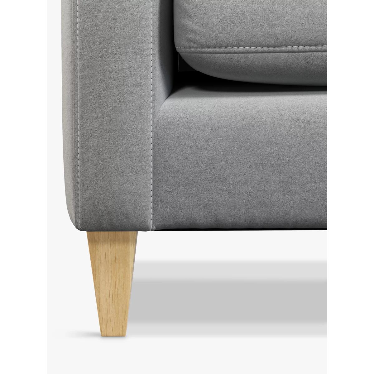 John Lewis & Partners Bailey Medium 2 Seater High Back Sofa, Light Leg, Quartz Grey – image 5