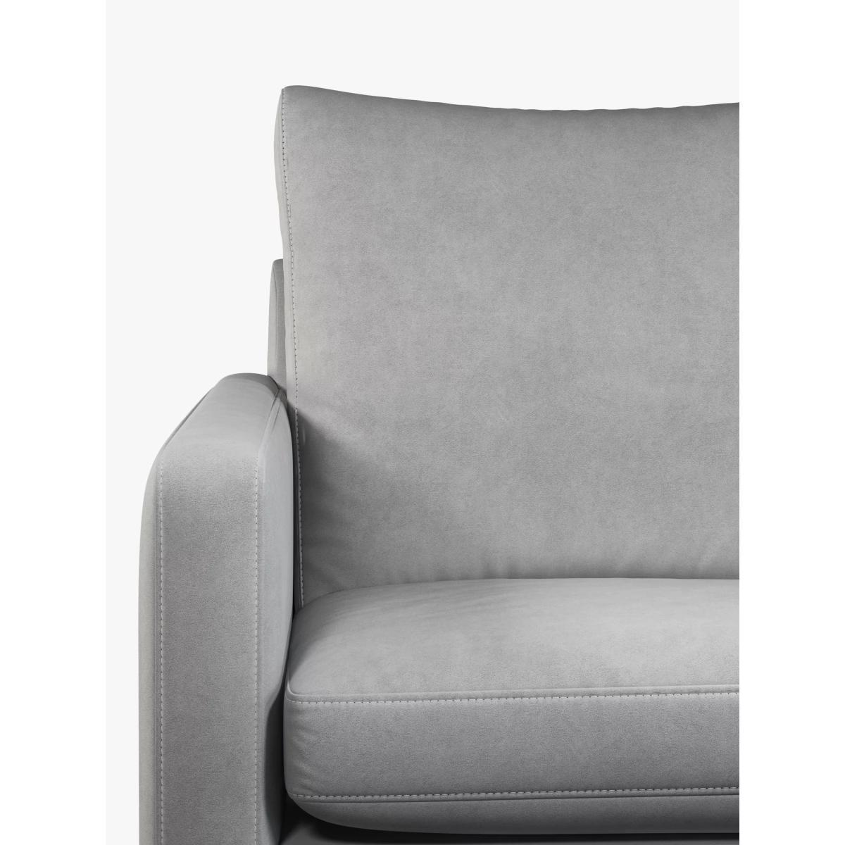 John Lewis & Partners Bailey Medium 2 Seater High Back Sofa, Light Leg, Quartz Grey – image 6