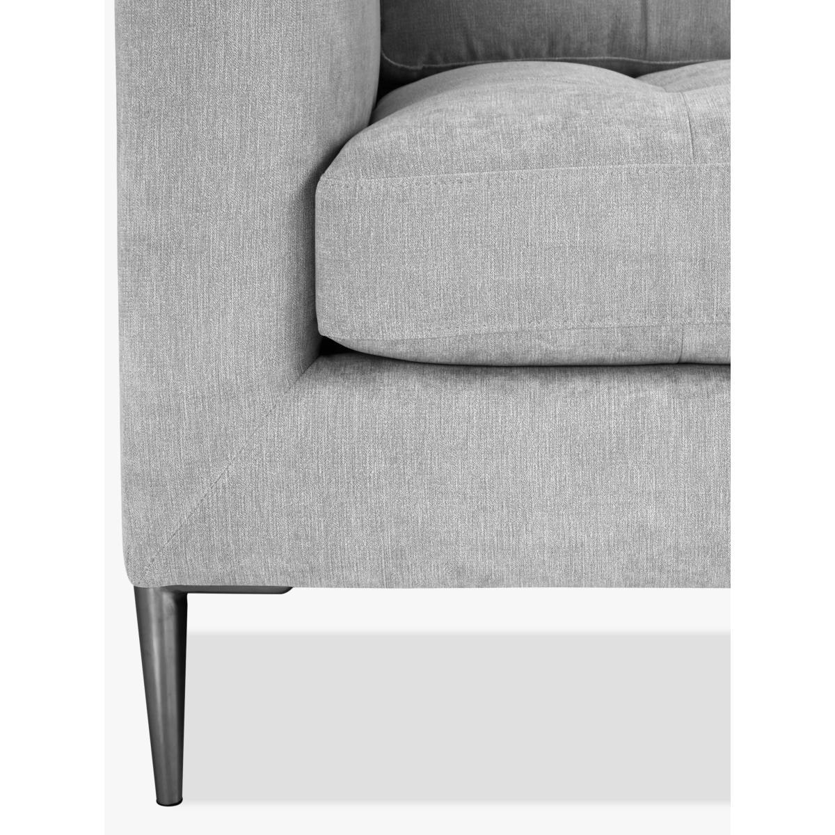 John Lewis & Partners Draper Grand 4 Seater Sofa, Light Leg, Saga Grey – image 5