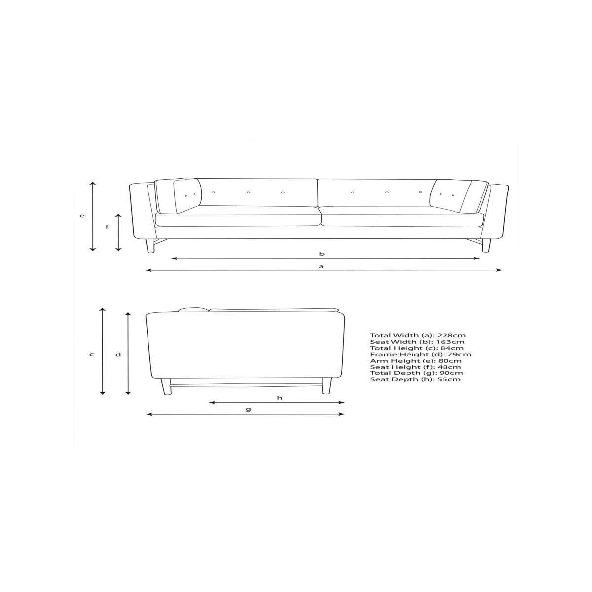 John Lewis & Partners Booth Grand 4 Seater Sofa – image 7