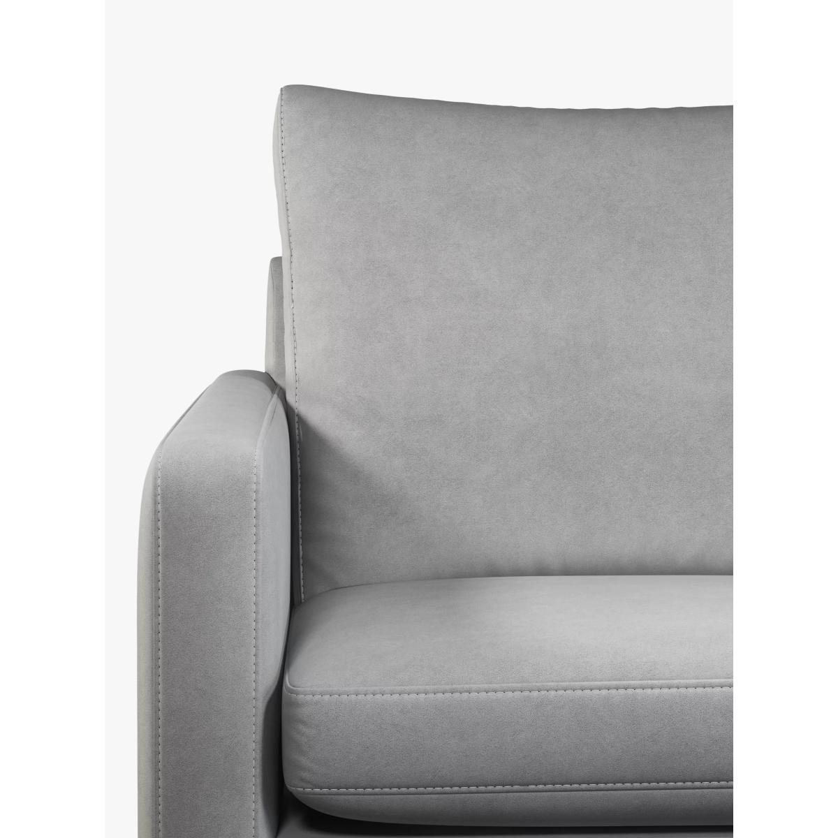 John Lewis & Partners Bailey Large 3 Seater High Back Sofa, Light Leg, Quartz Grey – image 6