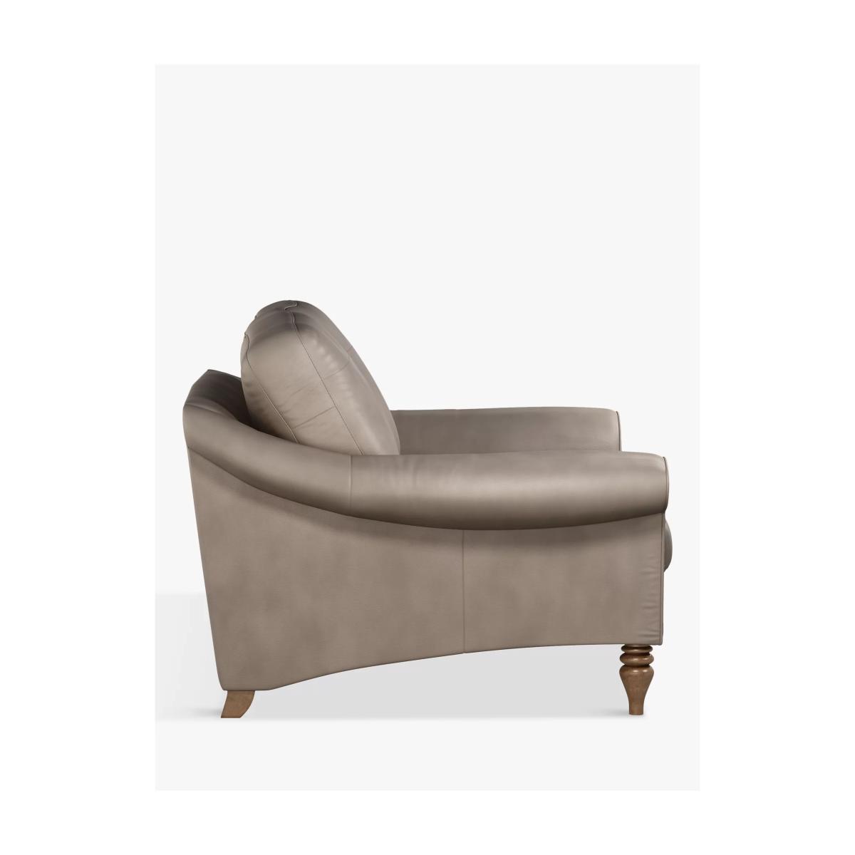 John Lewis & Partners Camber Small 2 Seater Leather Sofa, Dark Leg – image 2