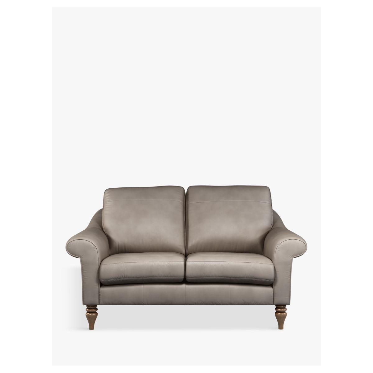 John Lewis & Partners Camber Small 2 Seater Leather Sofa, Dark Leg – image 4