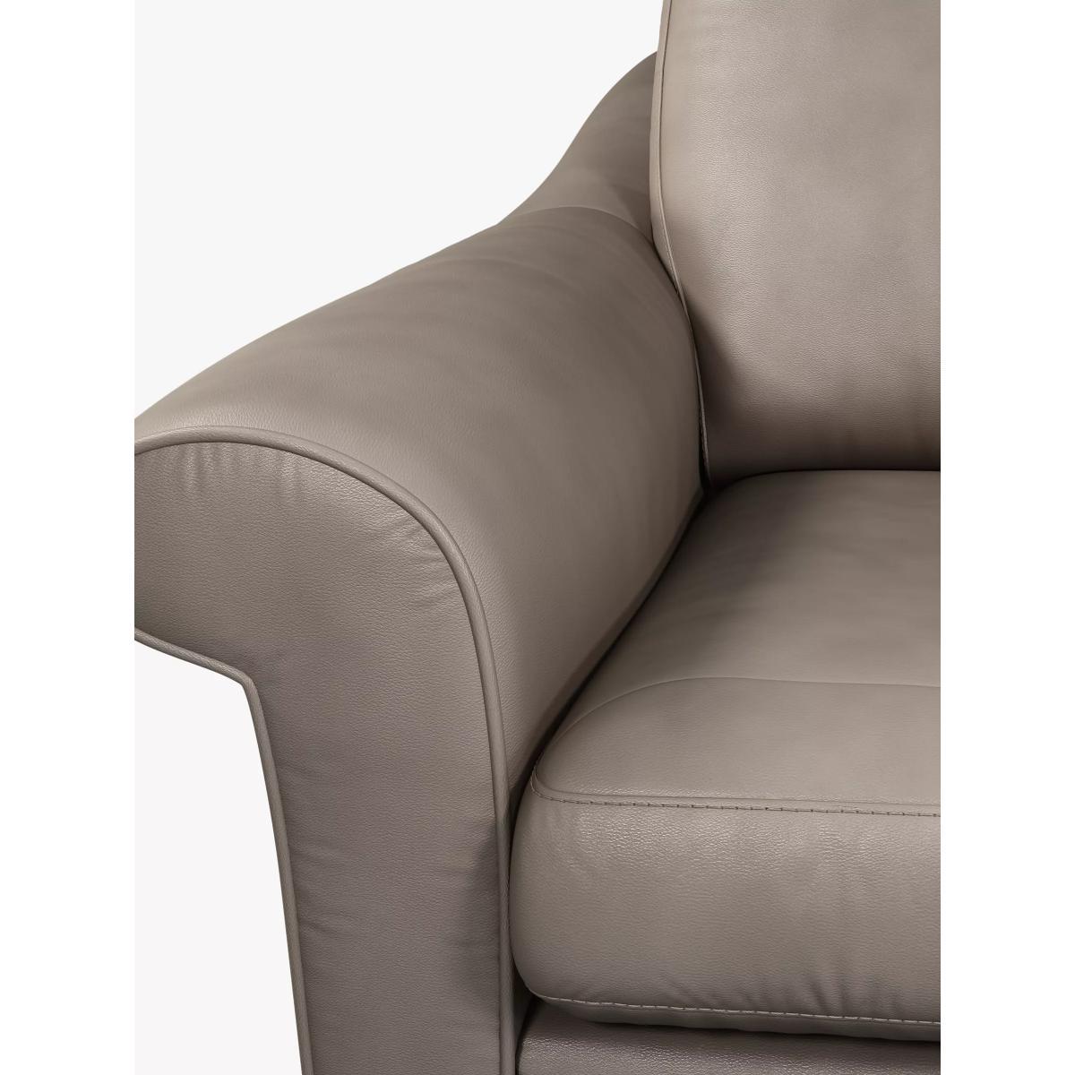 John Lewis & Partners Camber Small 2 Seater Leather Sofa, Dark Leg – image 6
