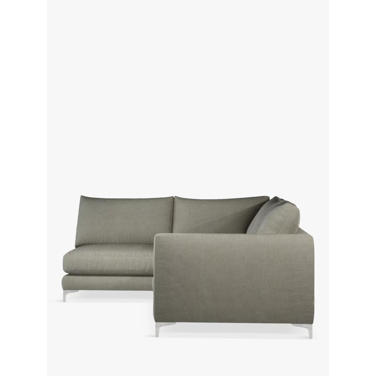 John Lewis & Partners Retreat 5+ Seater LHF Corner Chaise End Sofa, Light Leg, Erin Grey – image 2