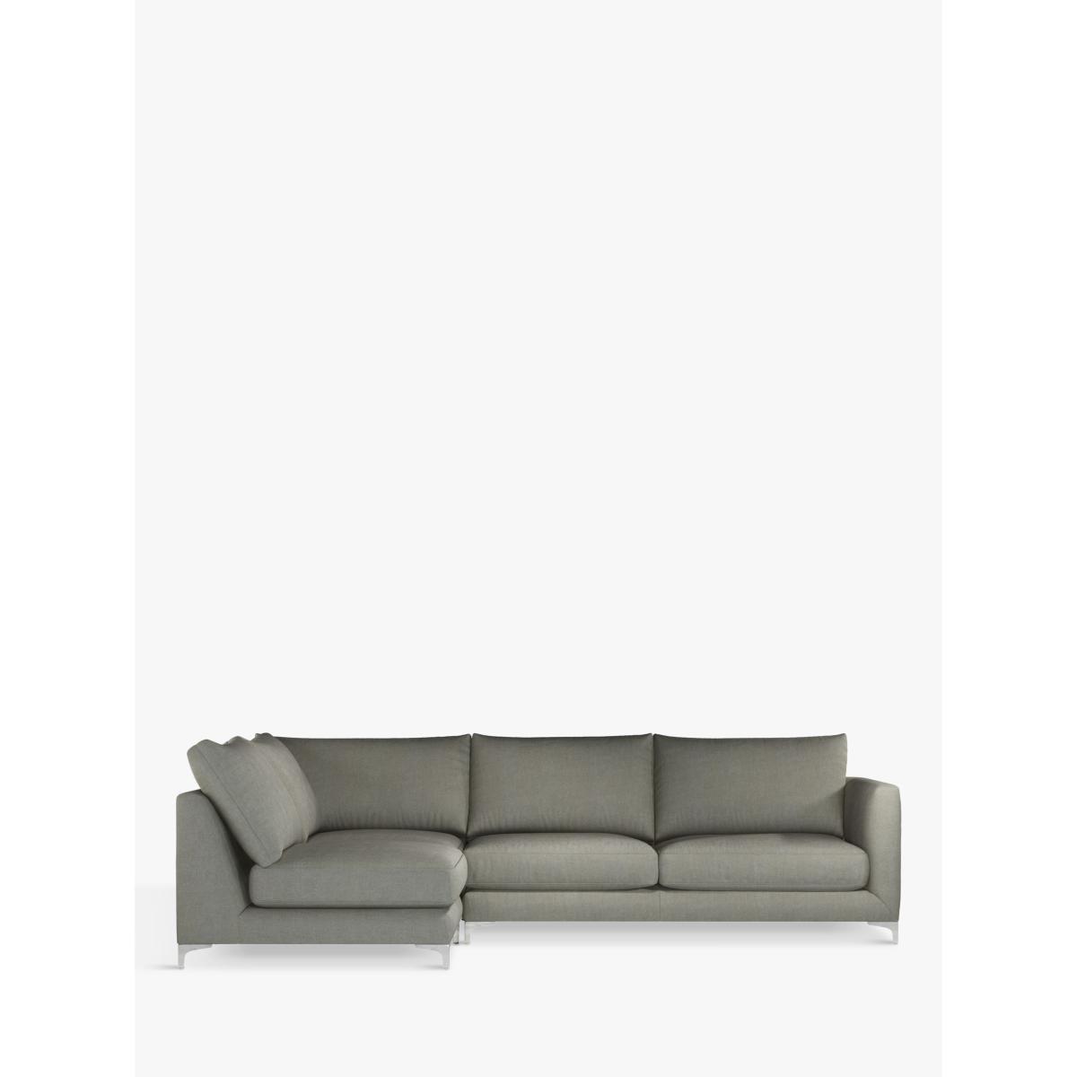 John Lewis & Partners Retreat 5+ Seater LHF Corner Chaise End Sofa, Light Leg, Erin Grey – image 4