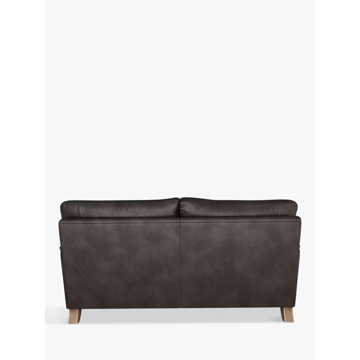 John Lewis & Partners Otley Medium 2 Seater Leather Sofa, Dark Leg – image 3