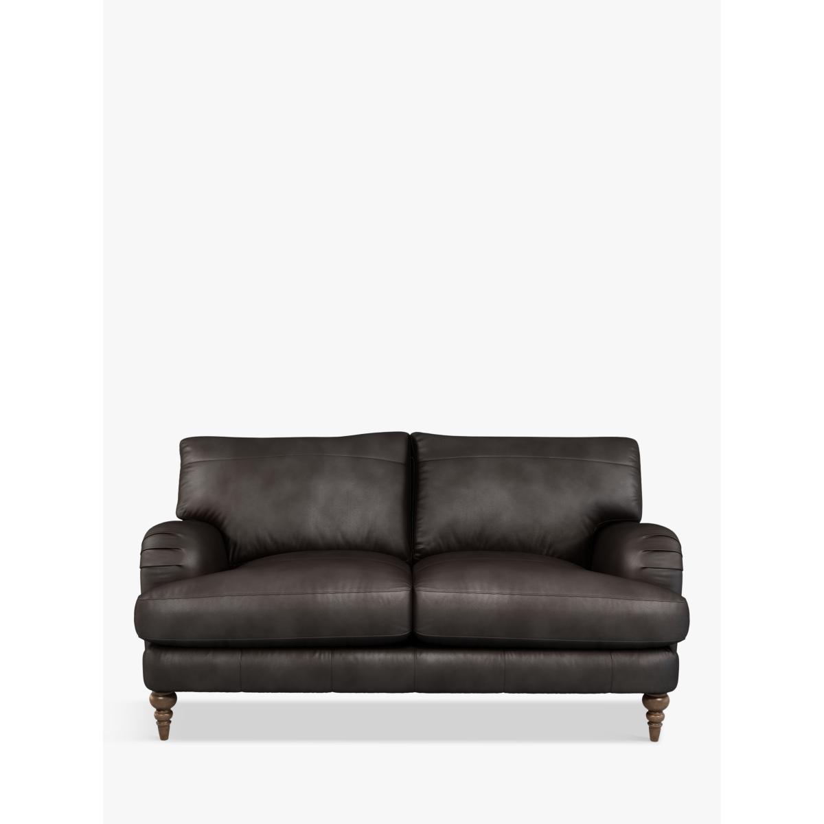 John Lewis & Partners Otley Medium 2 Seater Leather Sofa, Dark Leg – image 4