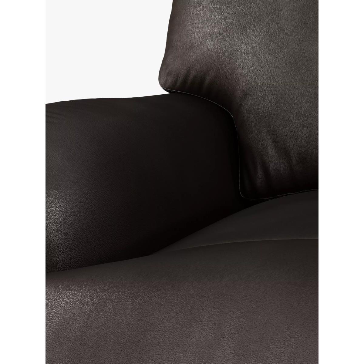 John Lewis & Partners Otley Medium 2 Seater Leather Sofa, Dark Leg – image 6
