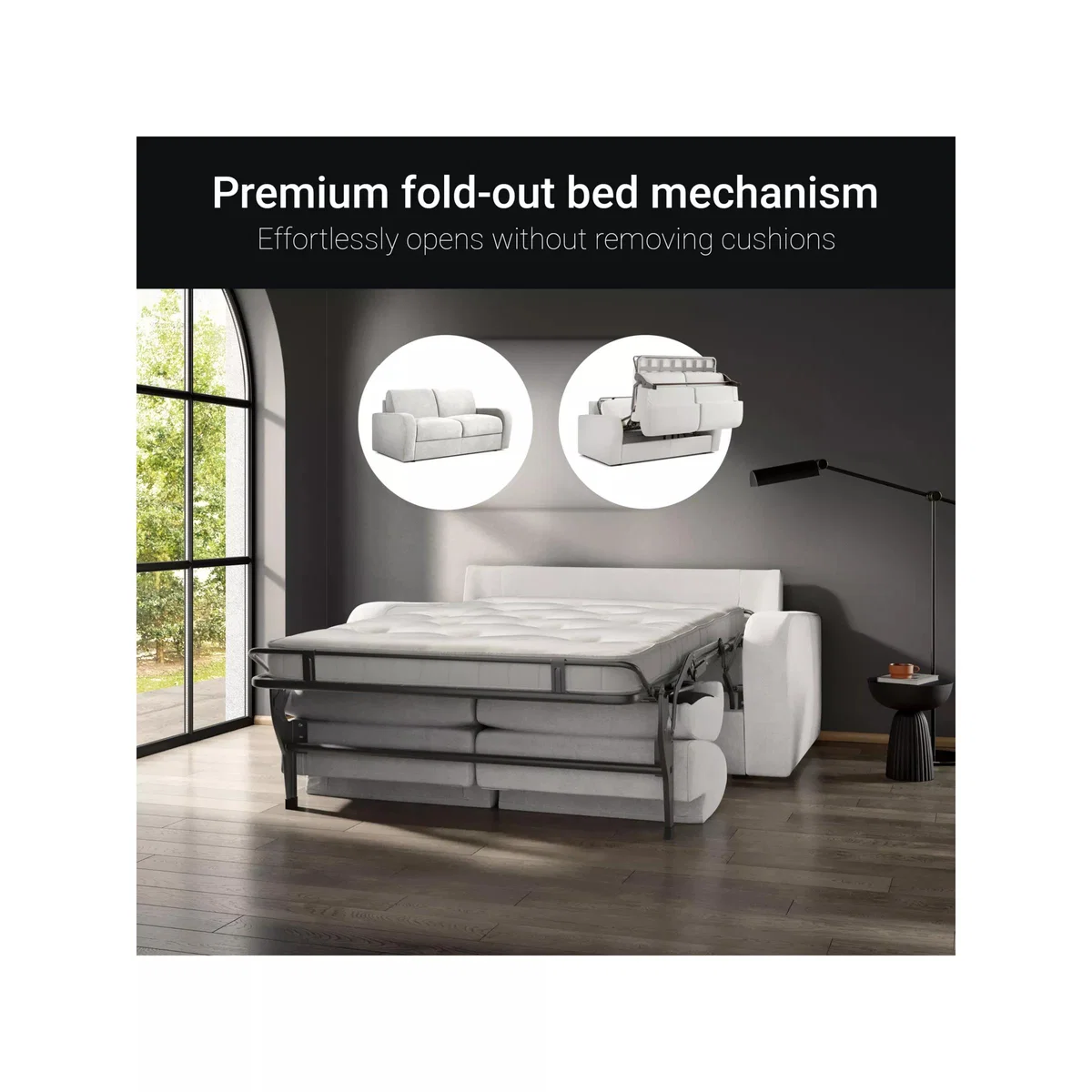 JAY-BE Deco 2 Seater Sofa Bed – image 2