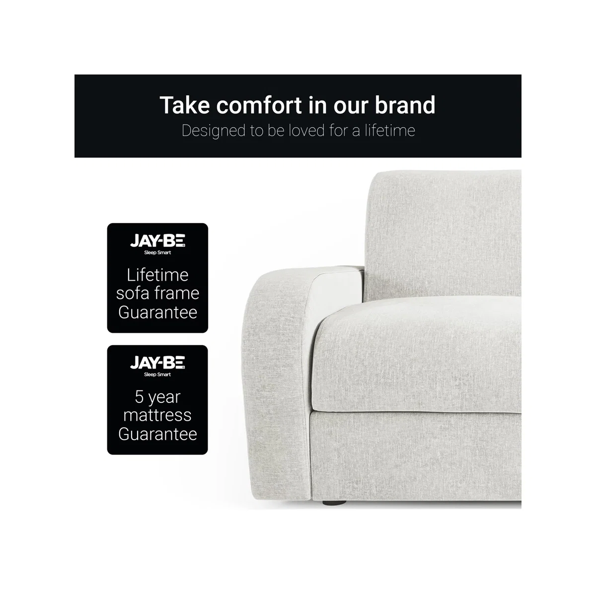 JAY-BE Deco 2 Seater Sofa Bed – image 8