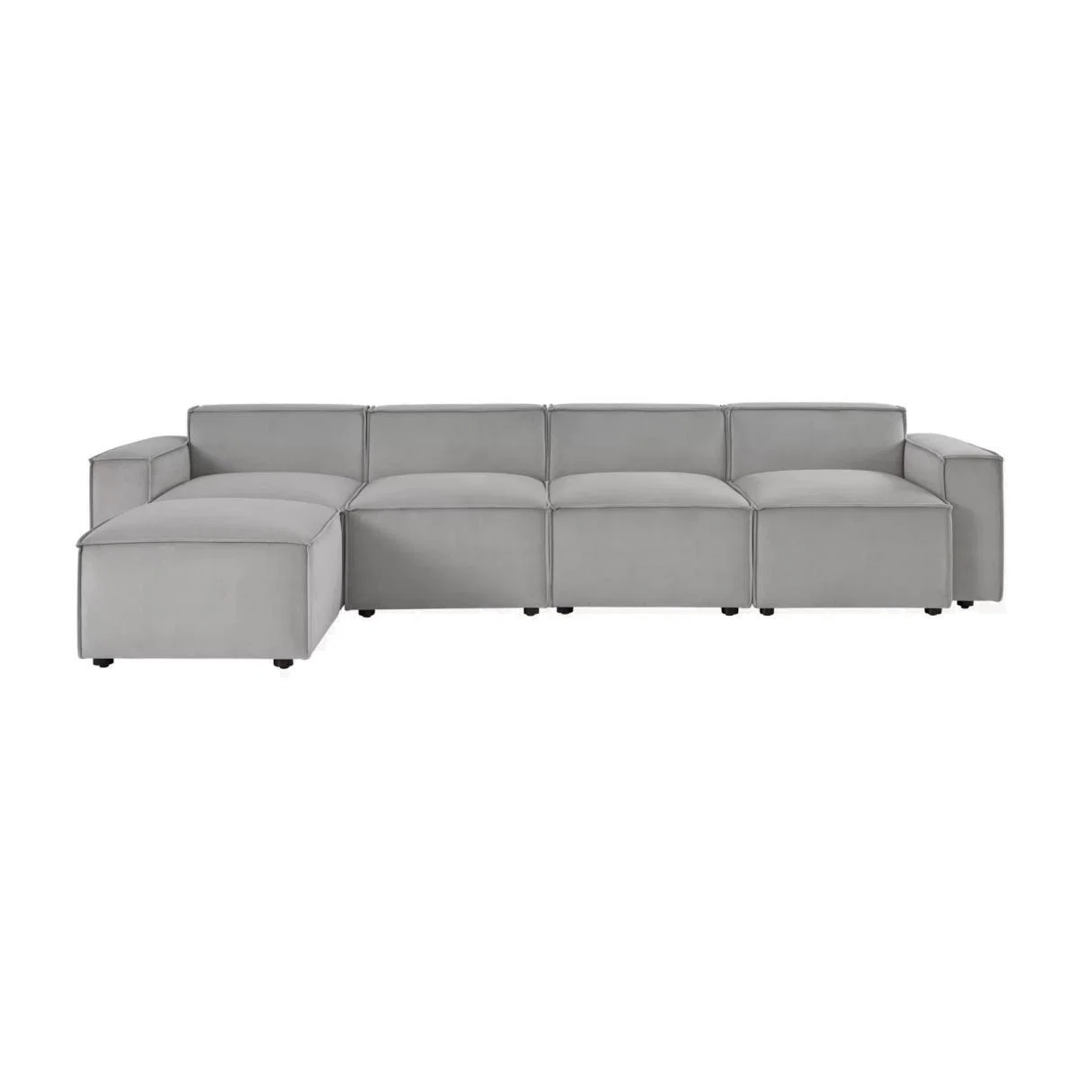 Swyft Model 03 Grand 4 Seater Sofa with Ottoman – image 1