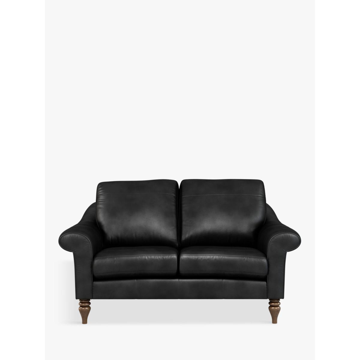 John Lewis & Partners Camber Small 2 Seater Leather Sofa, Dark Leg – image 4