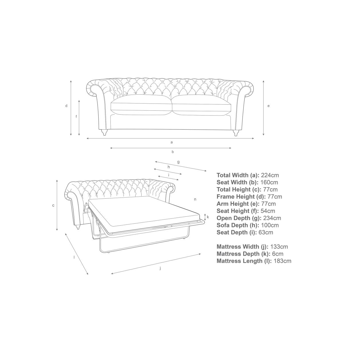 John Lewis Cromwell Sofa Bed – image 8