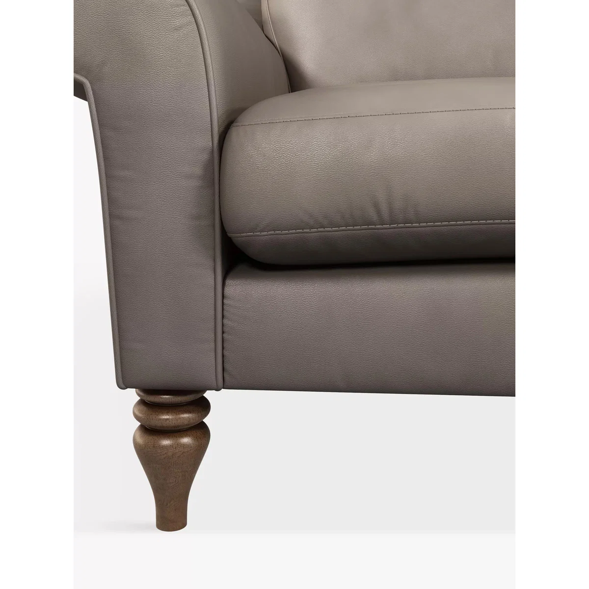 John Lewis & Partners Camber Grand 4 Seater Leather Sofa, Dark Leg – image 5