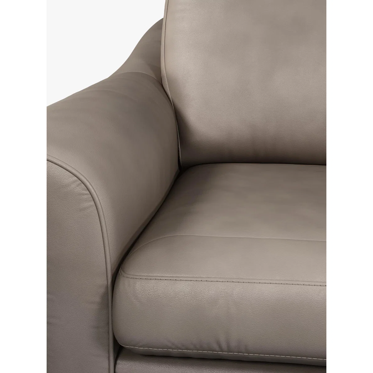 John Lewis & Partners Camber Grand 4 Seater Leather Sofa, Dark Leg – image 6