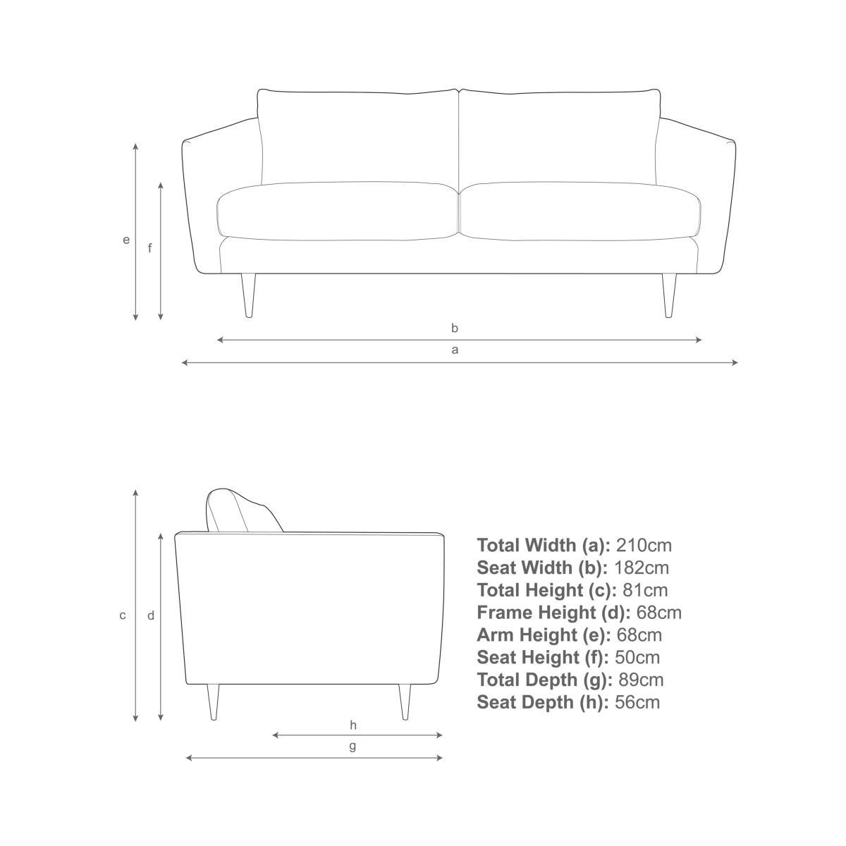 John Lewis & Partners + Swoon Latimer Large 3 Seater Leather Sofa – image 7