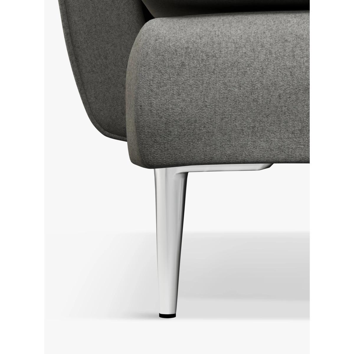 John Lewis & Partners Rise Large 3 Seater Chaise End Sofa, Metal Leg – image 6