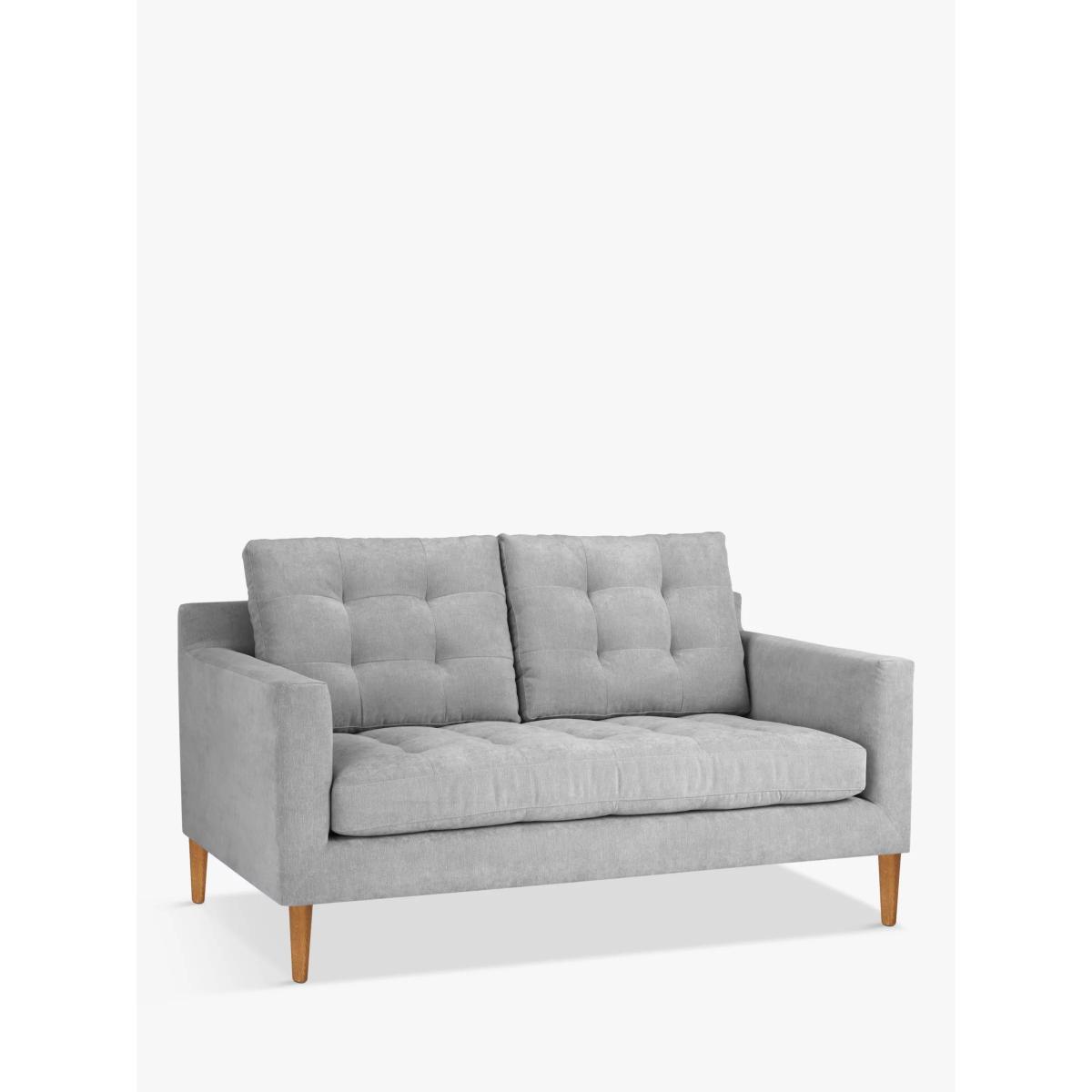 John Lewis & Partners Draper Medium 2 Seater Sofa, Light Leg, Saga Grey – image 6