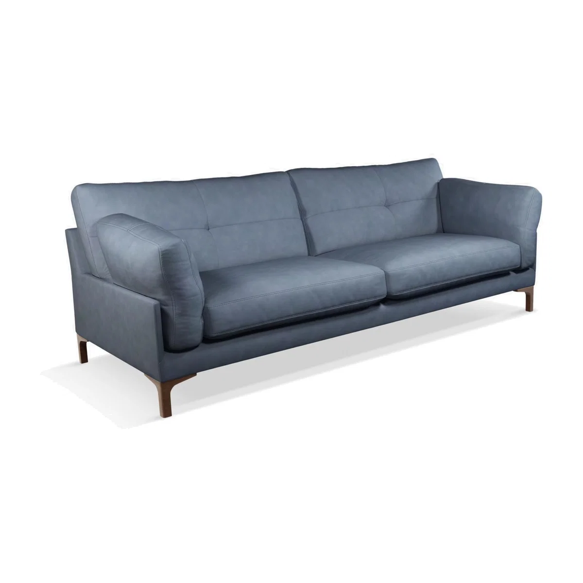 John Lewis & Partners Java II Grand 4 Seater Leather Sofa, Dark Leg – image 1