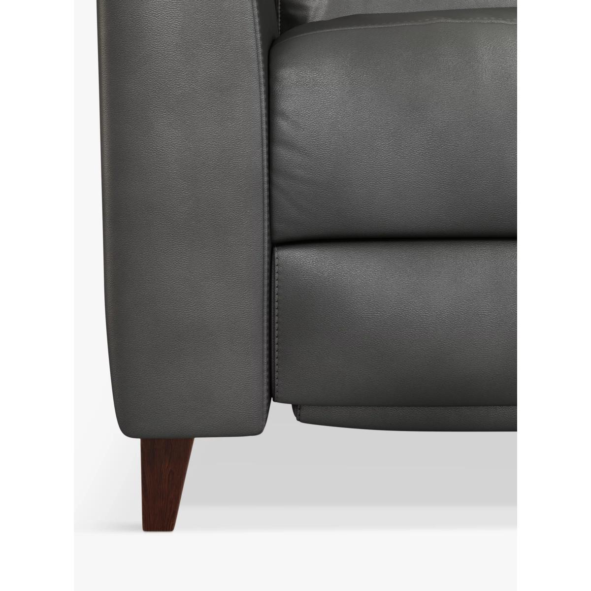 John Lewis & Partners Elevate Medium 2 Seater Leather Sofa, Dark Leg – image 5
