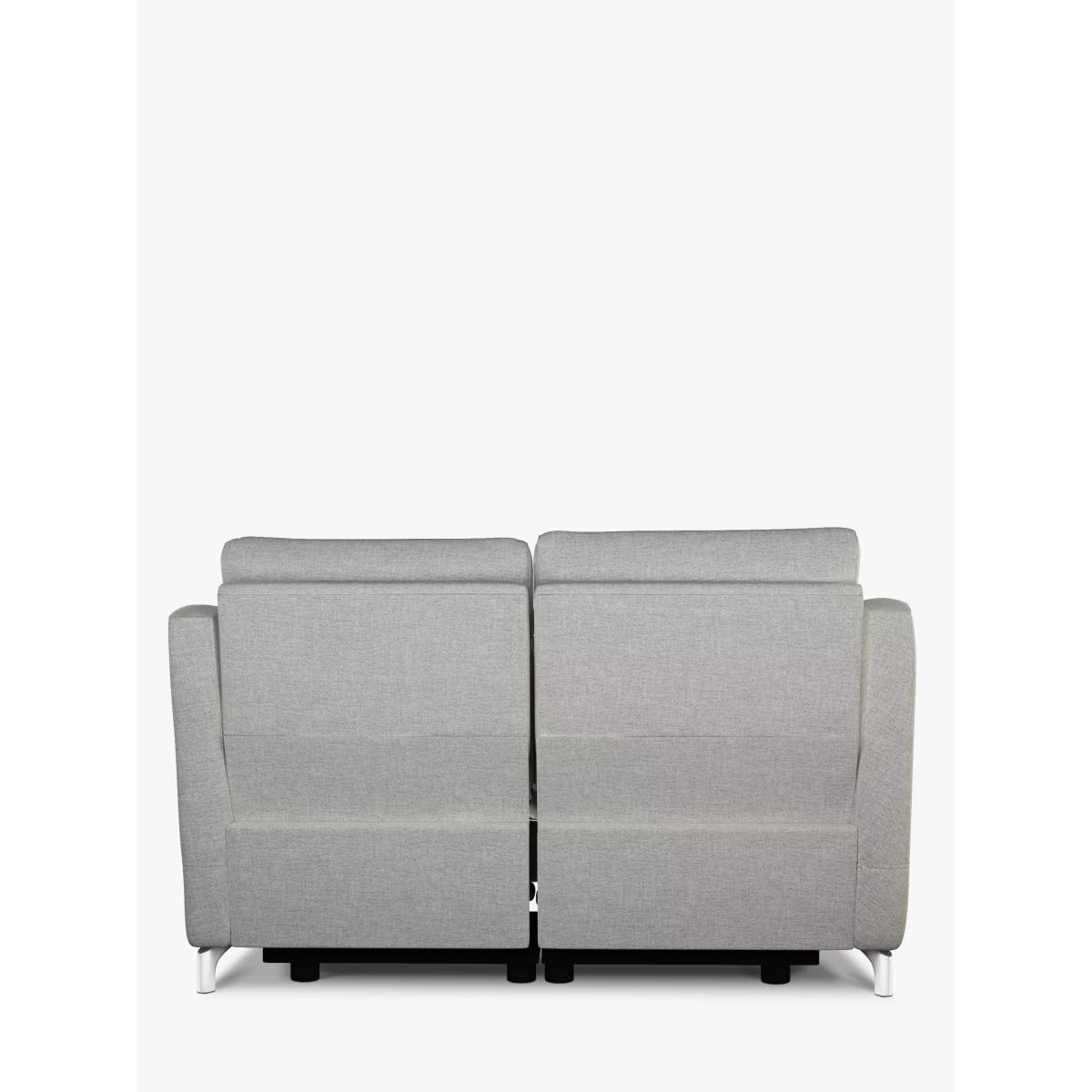 John Lewis & Partners Elevate Medium 2 Seater Power Recliner Sofa, Metal Leg, Connie Grey – image 6