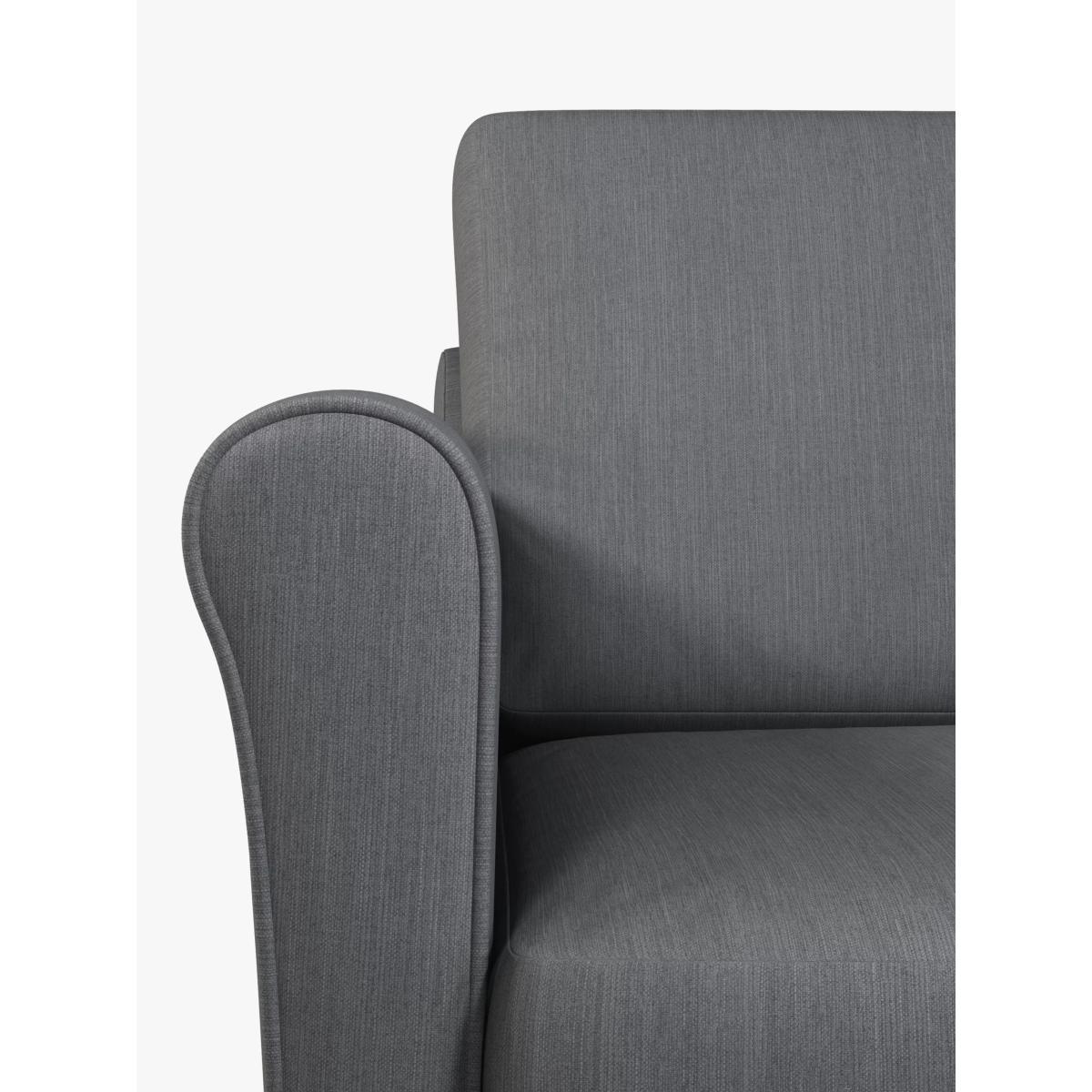 ANYDAY John Lewis & Partners Scroll Medium 2 Seater Sofa, Light Leg, Topaz Grey – image 6