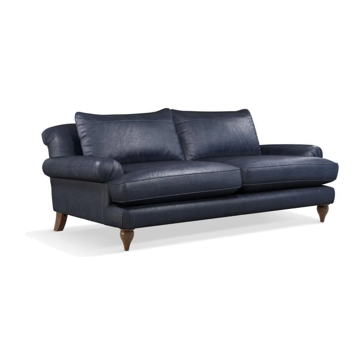 Croft Collection Findon Grand 4 Seater Leather Sofa, Dark Leg – image 1
